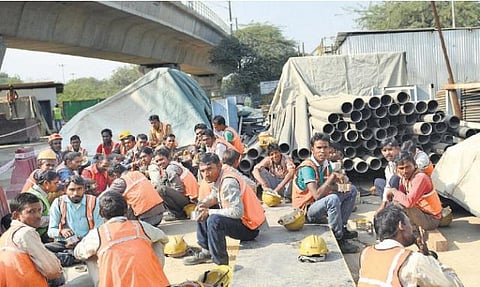 சைதை - டிஎம்எஸ் இடையே மெட்ரோ ரயில் பணிகள் தொடக்கம்﻿: மற்றொரு பகுதிக்கு மீண்டும் டெண்டர் விட முடிவு﻿
