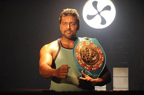 முதல் பார்வை: பூலோகம் - டிஞ்சர்களுடன் கூடிய பஞ்ச்கள்!