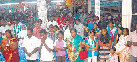காஞ்சி, திருவள்ளூரில் கிறிஸ்துமஸ் விழா﻿: மழை பாதிப்பால் வழக்கமான உற்சாகம் இல்லை﻿