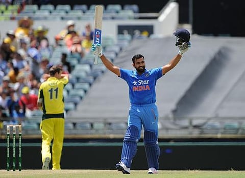 ரோஹித் அதிரடி 171*, கோலி 91- ஆஸி.க்கு 310 ரன்கள் இலக்கு