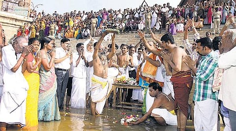 மகாமகக் குளத்தில் அமிர்த நீர் கலப்பு﻿: இன்று முதல் பக்தர்கள் புனித நீராடலாம்﻿﻿