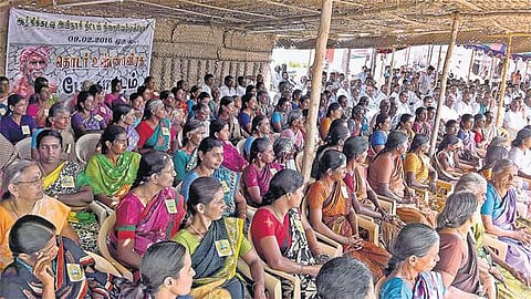 அவிநாசி - அத்திக்கடவு திட்டத்தை நிறைவேற்றக் கோரி﻿ தீவிரமடையும் உண்ணாவிரதப் போராட்டம்﻿
