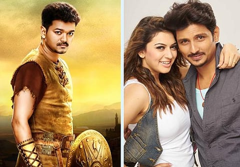 புலி நஷ்டஈடு கோரும் விநியோகஸ்தர்கள்: போக்கிரி ராஜாவுக்கு சிக்கல்