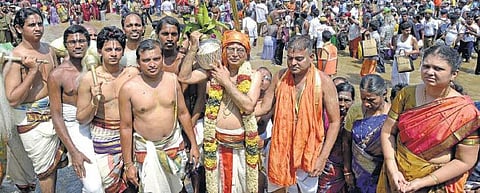 கும்பகோணத்தில் இன்று மகாமக தீர்த்தவாரி﻿: 10 லட்சம் பக்தர்கள் வருவார்கள் என எதிர்பார்ப்பு﻿﻿
