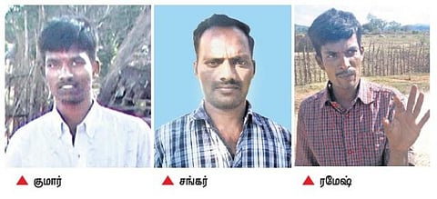 ‘ஏவூர் பாபு என்றார்கள்... இழுத்துச் சென்றார்கள்...’﻿ - ஆந்திர சிறையில் இருந்து விடுதலையான தமிழர்கள் கண்ணீர்﻿