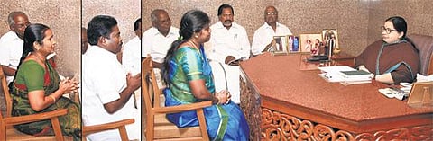 அதிமுகவில் விருப்ப மனு அளித்தவர்களிடம் நேர்காணல்﻿: முதல்வர் ஜெயலலிதா முன்னிலையில் நடந்தது﻿﻿