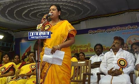 திமுக என்றாலே தில்லுமுல்லு; அனைத்திலும் தில்லுமுல்லுதான் அதிமுக: பிரேமலதா ஆவேச பேச்சு