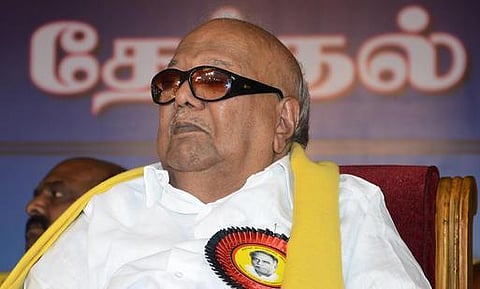 தேர்தலில் திமுக வெற்றி பெற்றால்தான்﻿ 92 ஆண்டுகள் நான் வாழ்ந்ததற்கான பலனை அடைய முடியும்﻿: மாவட்டச் செயலாளர்கள் கூட்டத்தில் கருணாநிதி உருக்கம்﻿