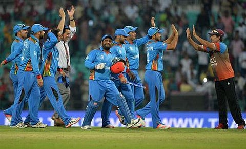 உ.கோ.டி20: அபாரமாக ஆடிய ஆப்கானிஸ்தானிடம் மே.இ.தீவுகள் தோல்வி