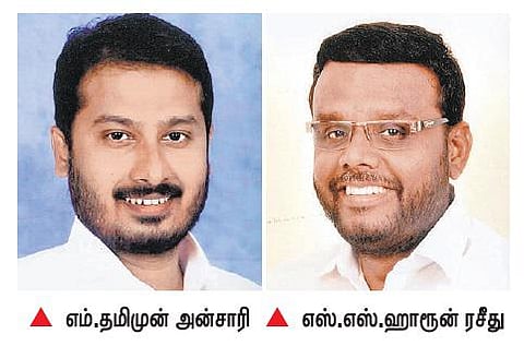 அதிமுக அணியில் போட்டியிடும்﻿ மனிதநேய ஜனநாயக கட்சி வேட்பாளர்கள் அறிவிப்பு﻿