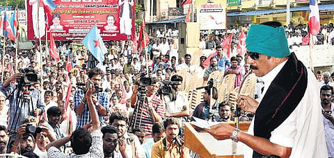 தேர்தல் ஆணையம் மீது நம்பிக்கை இல்லை﻿: மதுரையில் வைகோ குற்றச்சாட்டு﻿
