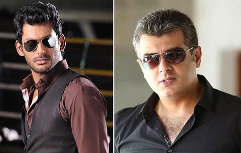 நட்சத்திர கிரிக்கெட்: விஷால் சர்ச்சையும் அஜித் ரியாக்‌ஷனும்!