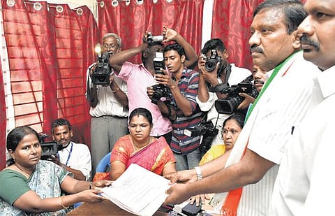 மயிலாப்பூர் தொகுதியில்﻿ கராத்தே தியாகராஜன், மயிலை சத்யா, டிராஃபிக் ராமசாமி மனு﻿