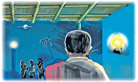 எங்க ஊரு வாசம்: ஒரு ஆளுக்கு அரைப்படி சோறு!﻿