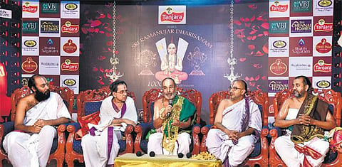 1000-வது ஆண்டு கொண்டாட்டம்: ‘ஸ்ரீராமானுஜர் தரிசனம்’தொடர் ஆன்மிக நிகழ்ச்சி - நாரதகான சபாவில் 10-ம் தேதி தொடக்கம்