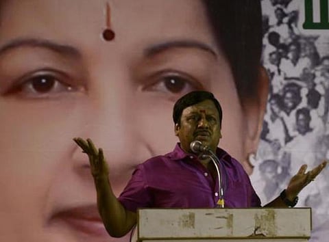 சொல்லாத திட்டங்களையும் நிறைவேற்றியவர் ஜெயலலிதா﻿: நடிகர் ராமராஜன் பெருமிதம்﻿