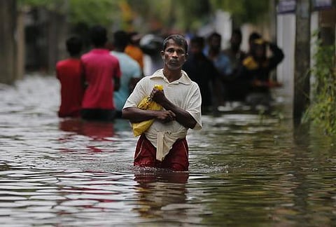இலங்கையில் பெரும் வெள்ளம், நிலச்சரிவு: 40 பேர் உயிரிழப்பு; 150 பேரை காணவில்லை