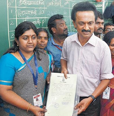இரண்டாவது முறையாக வெற்றி﻿: கொளத்தூரை தக்கவைத்த ஸ்டாலின்﻿