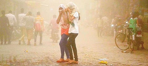 உபி.யில் புழுதி புயலுக்கு 5 பேர் பலி﻿