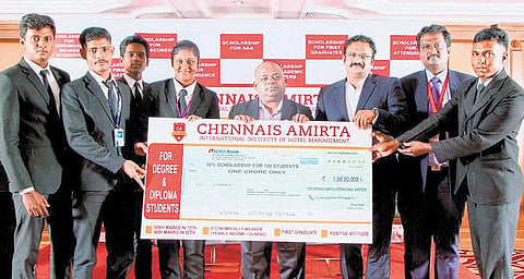பொருளாதாரத்தில் பின்தங்கிய மாணவர்களுக்கு 50% சலுகை﻿: சென்னைஸ் அமிர்தா கல்வி நிறுவனம் அறிவிப்பு﻿