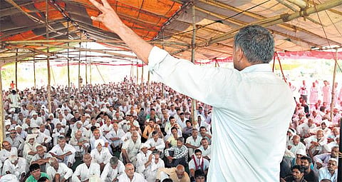 15 நாட்கள் கெடு விதித்து﻿ இடஒதுக்கீடு கோரி ஜாட் இனமக்கள் ஹரியாணாவில் மீண்டும் போராட்டம்﻿﻿: மாநிலம் முழுவதும் உஷார் நிலை﻿