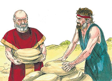 பைபிள் கதைகள் 10: துரத்தி வந்த தாய் மாமன்﻿