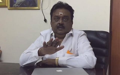 உள்ளாட்சி தேர்தலில் பலத்தை நிரூபிக்க வேண்டும்﻿: நிர்வாகிகளுக்கு விஜயகாந்த் அறிவுரை﻿