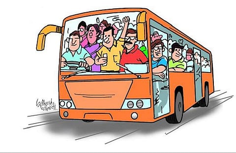 மக்களுக்கு இடையூறு விளைவிக்கும்﻿ பேருந்து தினம் கொண்டாடினால் புகார் அளிக்கலாம்﻿: புதிய செல்போன் எண் அறிவிக்க திட்டம்﻿