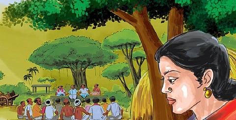 எங்க ஊரு வாசம்: மரத்தடியில் களைகட்டும் கல்யாணப் பேச்சு!﻿