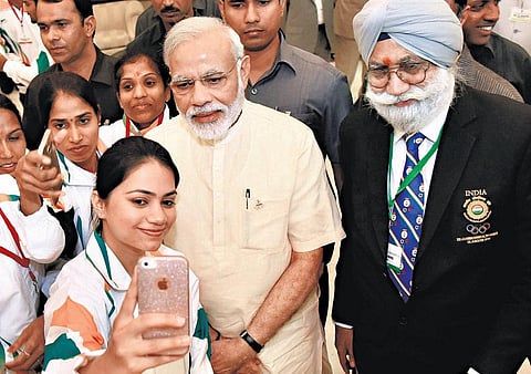 ஒலிம்பிக் வீரர்களுக்கு பிரதமர் மோடி வாழ்த்து﻿