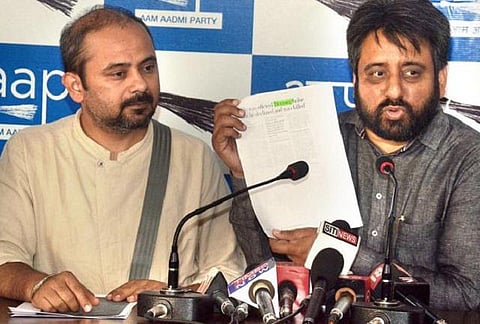 பாலியல் மிரட்டல் விடுத்த ஆம் ஆத்மி எம்எல்ஏ கைது﻿: பெண் கொடுத்த புகாரில் டெல்லி போலீஸார் நடவடிக்கை﻿