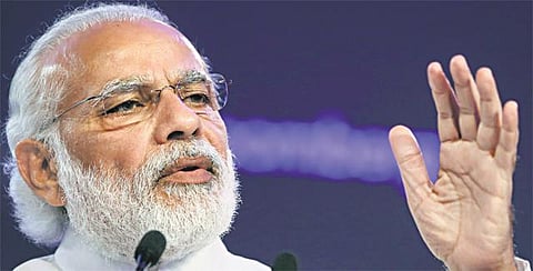 என்டிபிசி மின் திட்டத்துக்கு அடிக்கல் நாட்டினார் மோடி﻿