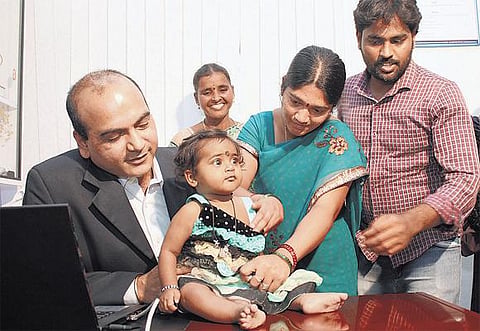 ஆந்திராவில் கருணை கொலைக்கு அனுமதி கேட்ட﻿ 10 மாத குழந்தைக்கு கல்லீரல் மாற்று சிகிச்சை﻿: சென்னையில் நடந்தது﻿