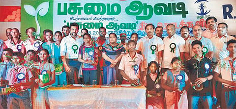 ‘தி இந்து’, அகரம் அறக்கட்டளை, புதிய தலைமுறை இணைந்து﻿ ‘யாதும் ஊரே’ சார்பில் ‘பசுமை ஆவடி’ திட்டம் தொடக்கம்﻿