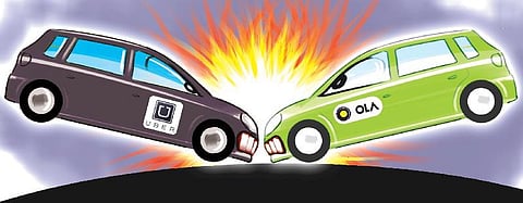 வாடகை கார் சந்தையில் புதிய யுத்தம்﻿