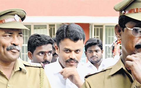 கோகுல்ராஜ் கொலை வழக்கில் கைதான﻿ யுவராஜ் வேலூர் சிறையில் அடைப்பு﻿