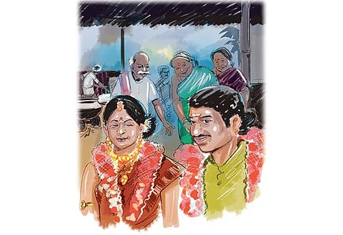 எங்க ஊரு வாசம்: எட்டிப் பார்த்த வெண்ணிலா!﻿