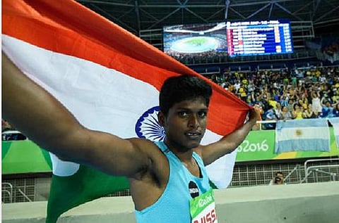 வரலாற்றுச் சாதனை: பாரா ஒலிம்பிக் உயரம் தாண்டுதலில் தங்கம் வென்றார் தமிழக வீரர் மாரியப்பன் தங்கவேலு
