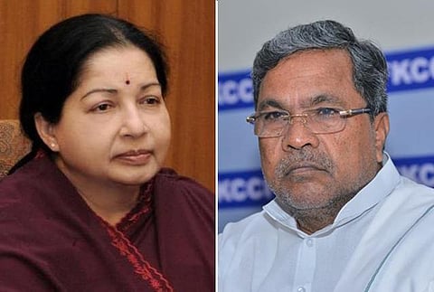 கர்நாடகத்தில் வசிக்கும் தமிழர்களை பாதுகாக்க வேண்டும்﻿: கர்நாடக முதல்வர் சித்தராமய்யாவுக்கு ஜெயலலிதா கடிதம்﻿