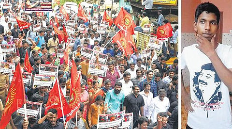 விக்னேஷ் உடலுக்கு பொதுமக்கள் அஞ்சலி செலுத்த போலீஸ் அனுமதி