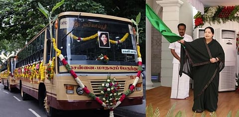 தமிழகத்தில் 200 புதிய பேருந்துகள் இயக்கம்: முதல்வர் ஜெயலலிதா தொடங்கி வைத்தார்
