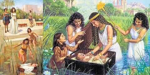 பைபிள் கதைகள் 20: நதியில் மிதந்து வந்த உயிர்﻿