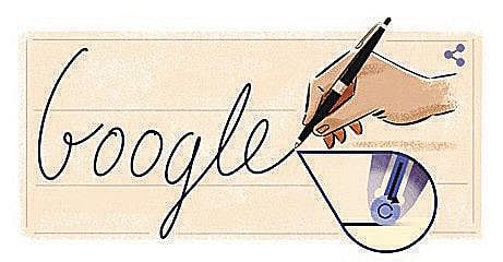 பால்பாயின்ட் பேனாவைக் கண்டுபிடித்த ஜோஸ் பிரோவின் பிறந்தநாளை டூடுள் போட்டுக் கொண்டாடிய கூகுள்