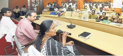 காஞ்சிபுரம் கோட்டத்தில்﻿ பேரிடர் மீட்புப் பணி பயிற்சி முகாம்﻿