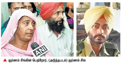 காஷ்மீர் எல்லையில் உயிரிழப்பை தவிர்க்க﻿ வீரர்களுக்காக சிறப்பு மருத்துவமனை﻿: பாக். தாக்குதலில் மரணமடைந்த வீரரின் பெற்றோர் வேண்டுகோள்﻿