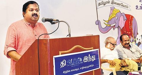 பல்வேறு பிரச்சினைகள் குறித்த புரிதலை மக்களிடம் ‘தி இந்து’ ஏற்படுத்துகிறது﻿: புதுக்கோட்டை வாசகர் திருவிழாவில் மருத்துவர் கு.சிவராமன் பாராட்டு﻿
