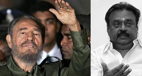 உலகுக்கே சிறந்த எடுத்துக்காட்டாக வாழ்ந்தவர் காஸ்ட்ரோ: விஜயகாந்த் புகழஞ்சலி
