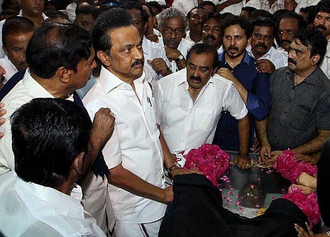 பல்வேறு பொறுப்புகளுக்கு பெருமை தேடித் தந்தவர் கோ.சி.மணி: ஸ்டாலின் புகழஞ்சலி