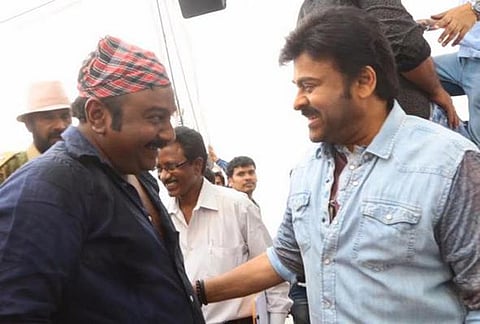 கைதி எண் 150 இறுதிநாள் படப்பிடிப்பில் இயக்குநரான சிரஞ்சீவி