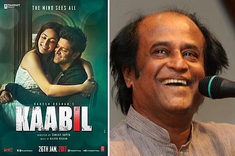 காபில் படக்குழுவினருக்கு ரஜினி வாழ்த்து